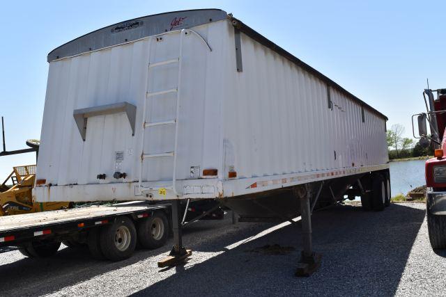 2002 Rowland Jet 40' Steel Hopper Bottom Grain Trr