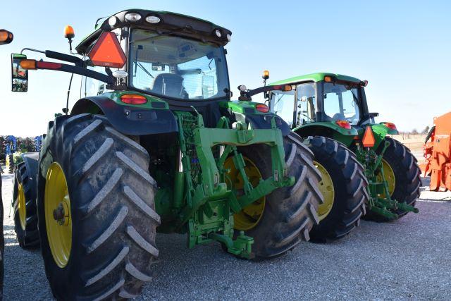 John Deere 6215R Tractor, 2019