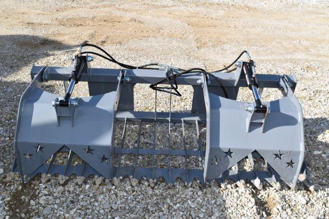 Skidsteer 72" Rock Grapple