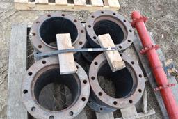 Pallet of 4 CIH Magnum Axle Extensions