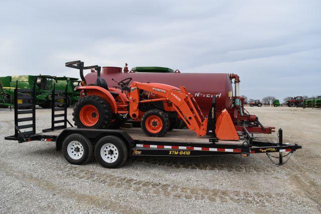 Kubota L3901D Tractor and Trailer