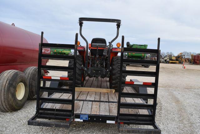 Kubota L3901D Tractor and Trailer