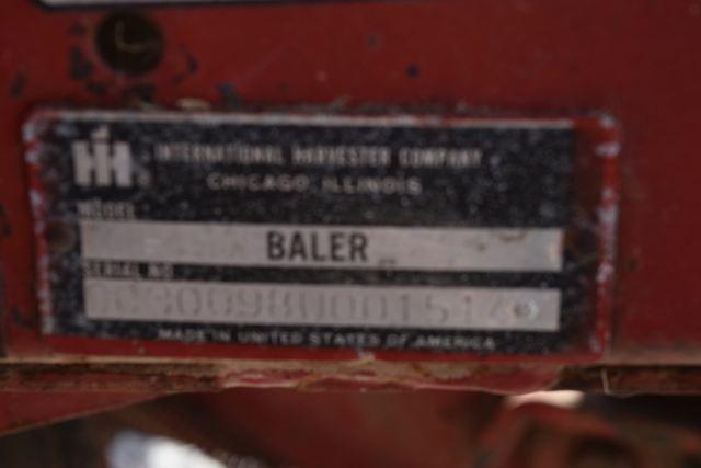 International 445W Square Baler