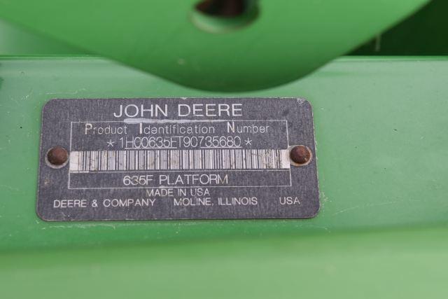 John Deere 635F Head, 2009