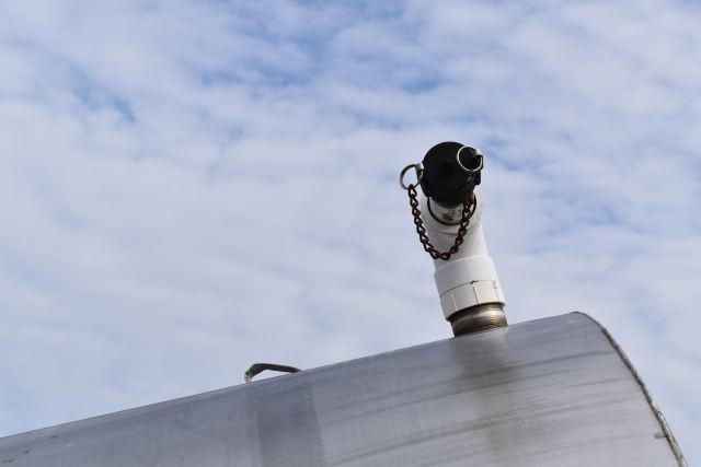 1000 Gallon Stainless Steel Tank on Trailer