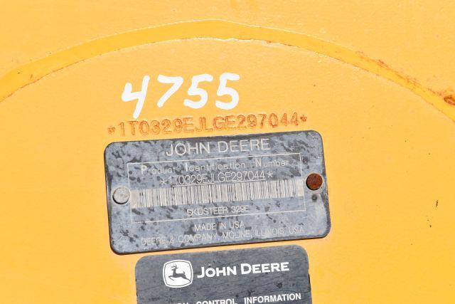 John Deere 329E Skidsteer, 2019