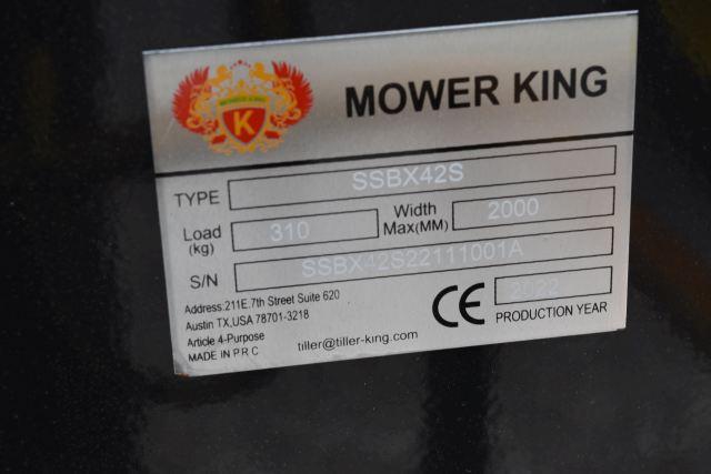 Mower King SSBX42 Skidsteer Chipper