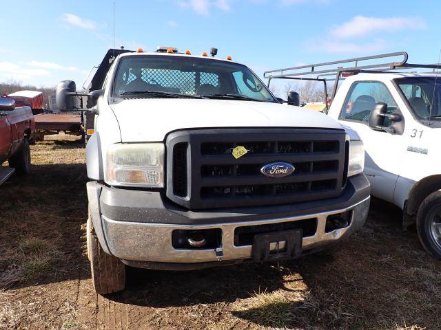 2007 Ford F450 Flatbed Truck