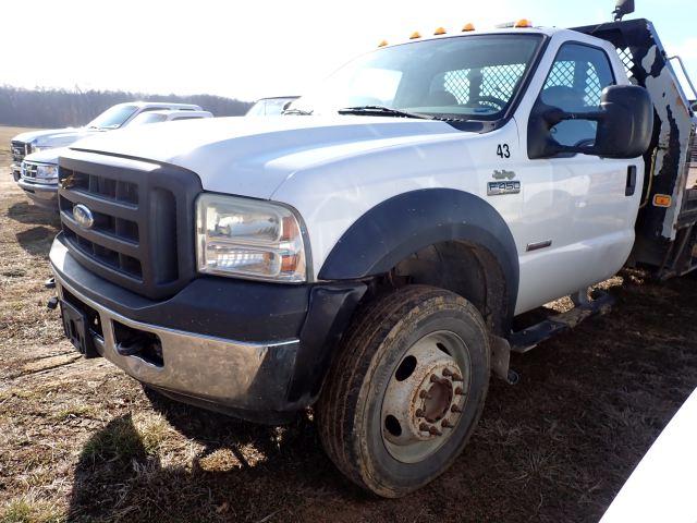 2007 Ford F450 Flatbed Truck