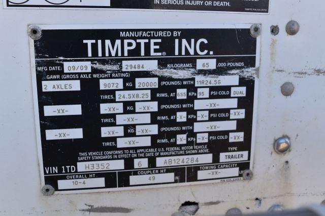 2010 Timpte Grain Hopper Bottom