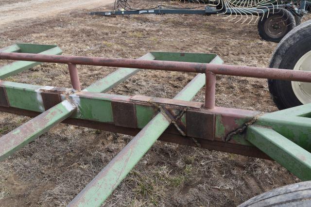 Bumper Hitch 6 Bale Hex Trailer