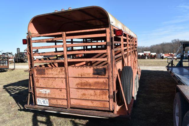 1979 Delta Livestock Trailer