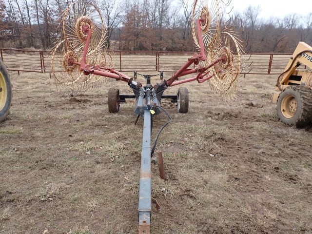 Augden 10 Wheel Hay Rake