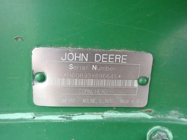 John Deere 893 Cornhead
