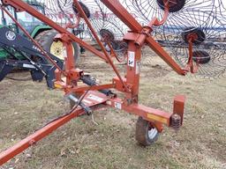 H&S V-10 Wheel Hay Rake