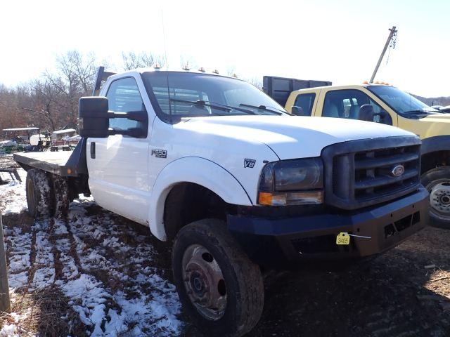 1999 Ford F-550 Flatbed Truck