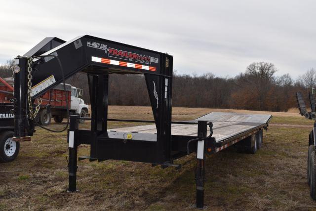 2016 Trailerman Flatbed Trailer