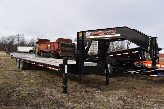 2016 Trailerman Flatbed Trailer