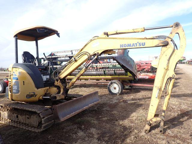 Komatsu PC35 Mini Excavator