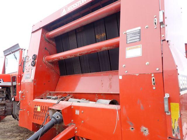 Hesston 856A Round Baler