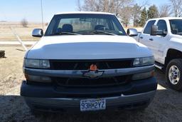 2002 Chevy 2500 HD Standard Cab