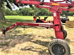 2016 Bush Hog BSR series 8 wheel hay rake