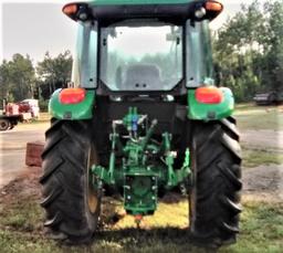 2017 John Deere 5100E diesel tractor