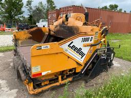 LeeBoy model 1000T asphalt paver