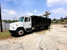 2001 Freightliner single axle refuse dump truck