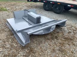 Wolverine 6’ rotary mower for skid steer loaders