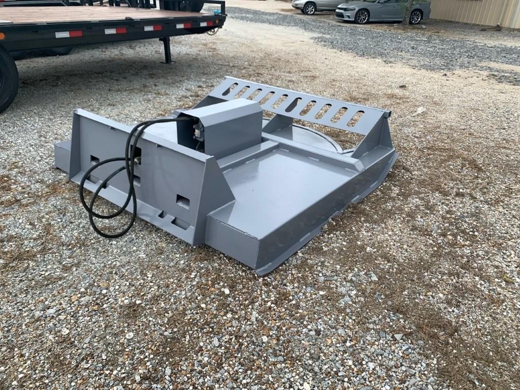 Wolverine 6’ rotary mower for skid steer loaders