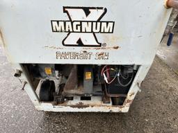 Magnum Turbo Xpress walk behind pavement saw