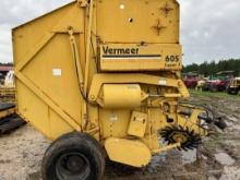 Vermeer 605 Super J round baler