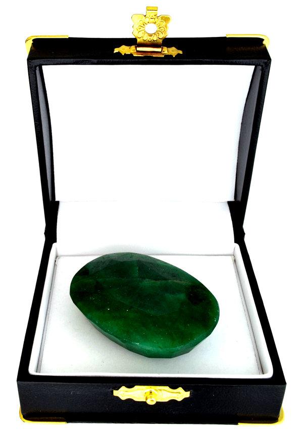 APP: 17k 162.00CT Oval Cut Emerald Gemstone