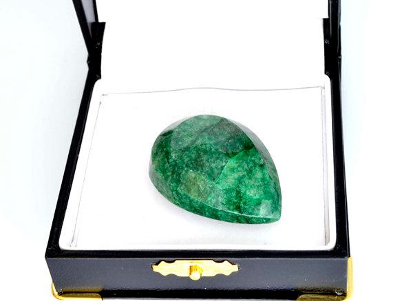 APP: 19.4k 97.15CT Pear Cut Emerald Gemstone