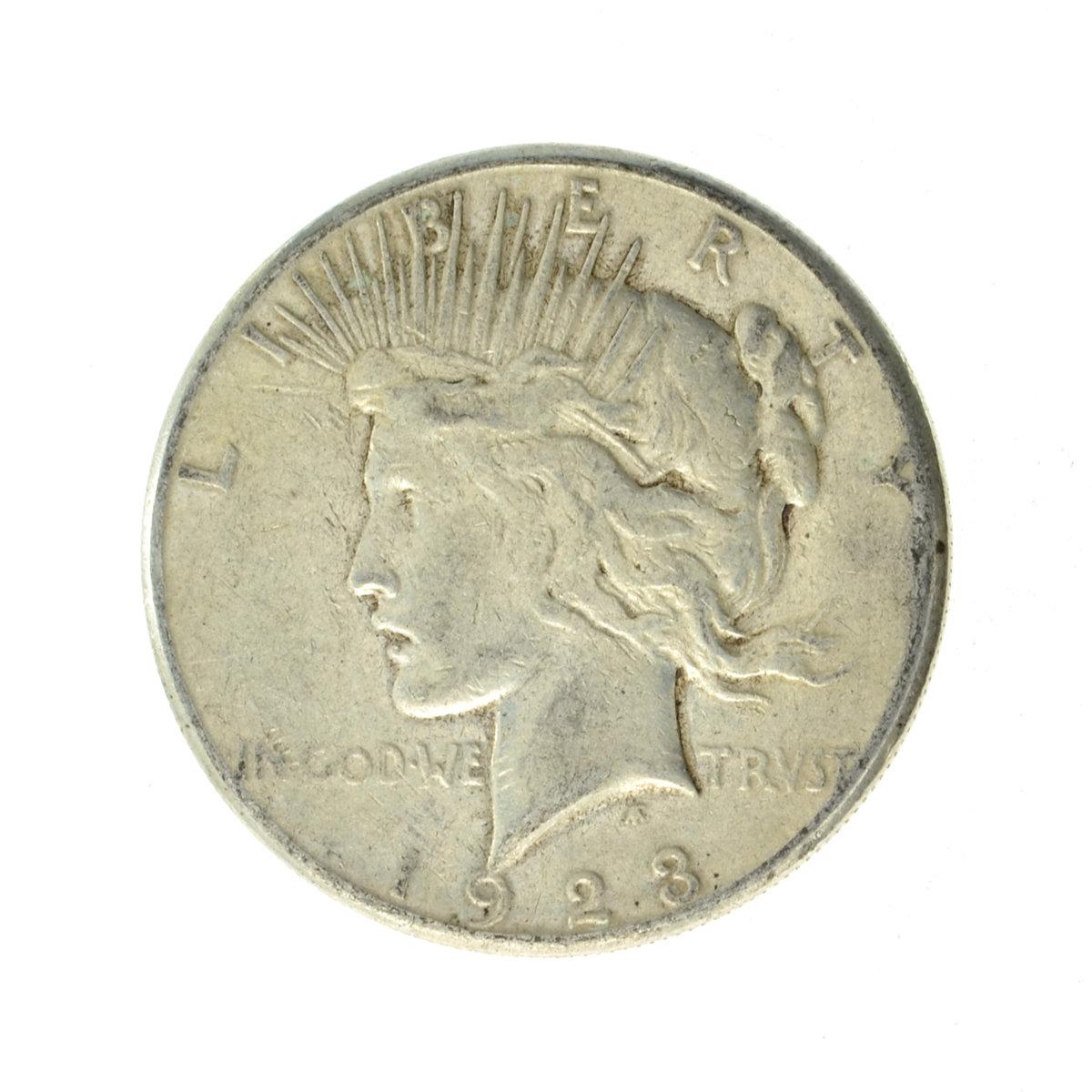 1923 Peace Silver Dollar Coin