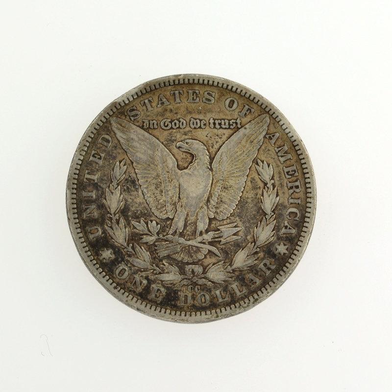 1890-CC Morgan Silver Dollar Coin