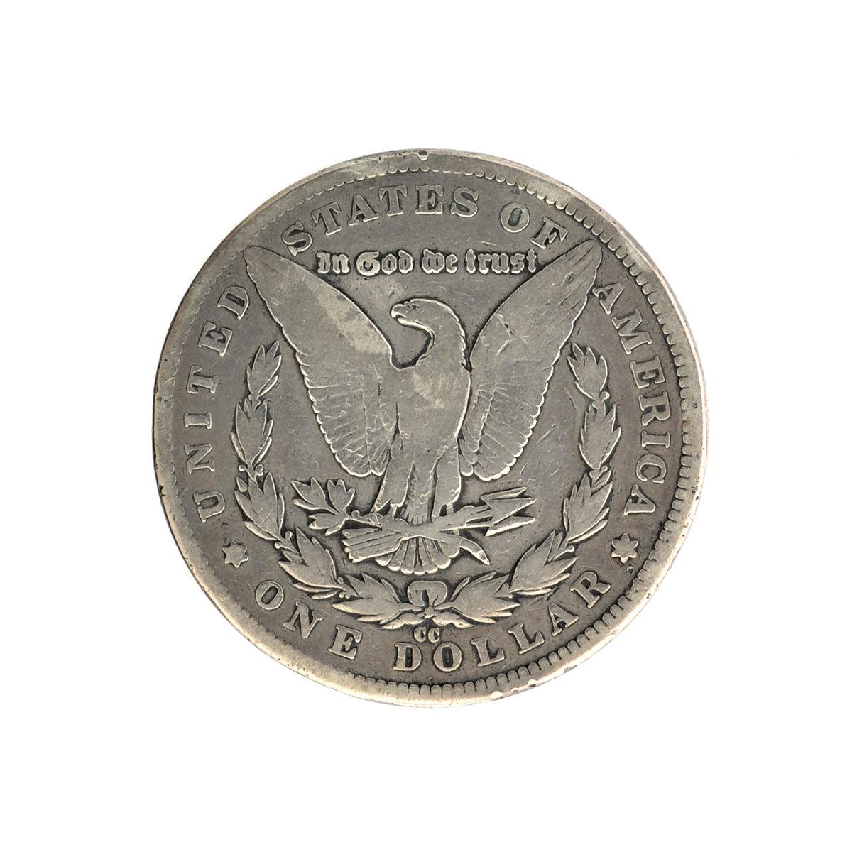 1890-CC Morgan Dollar Coin