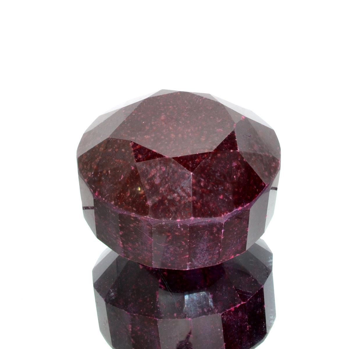 APP: 12.8k 3,573.50CT Round Cut Ruby Gemstone