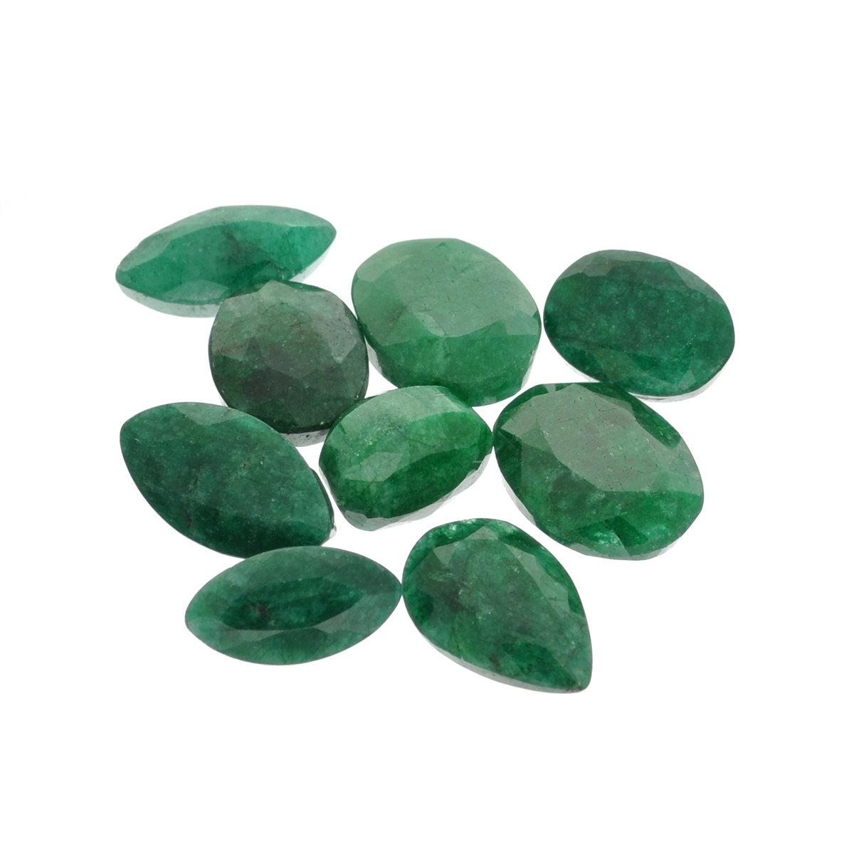 APP: 3.8k 51.36CT Green Emerald Parcel