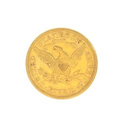 1879 $5 U.S. Liberty Head Gold Coin