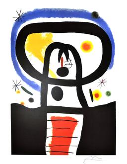 JOAN MIRO (After) Equinox Print, 387 of 500