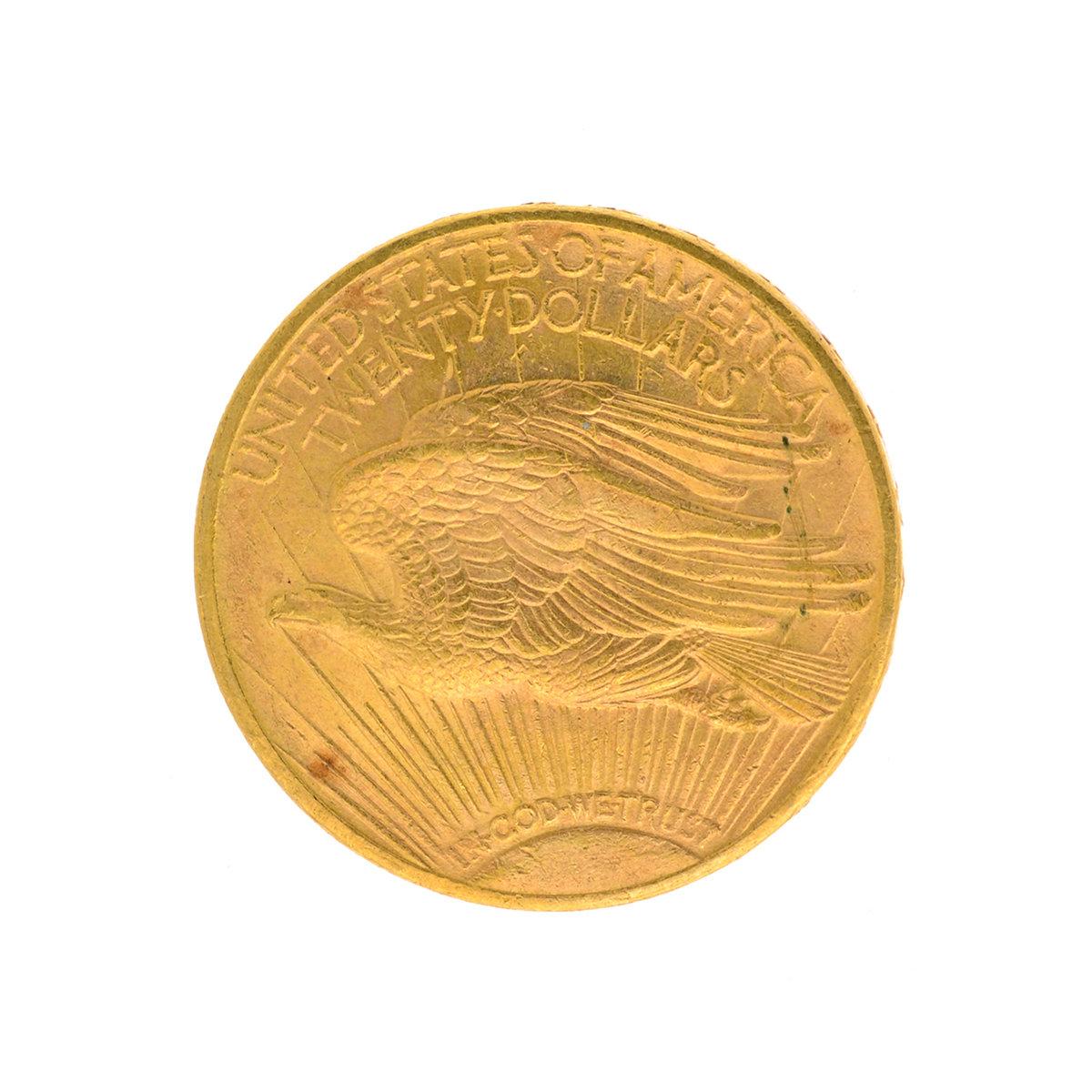 1922 $20 St. Gaudens U.S. Gold Coin