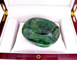 APP: 9.5k 1352.12CT Oval Cut Green Beryl Emerald Gemstone