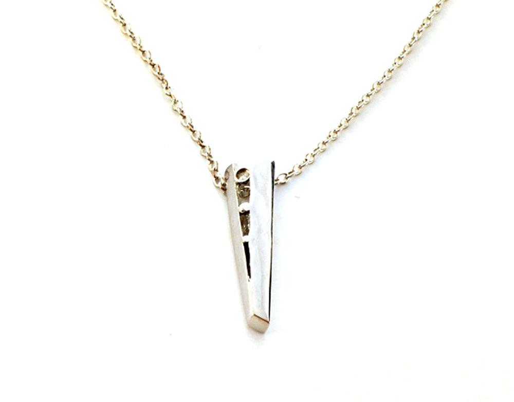 ''The New Genesis'' Diamond and Sterling Silver Necklace