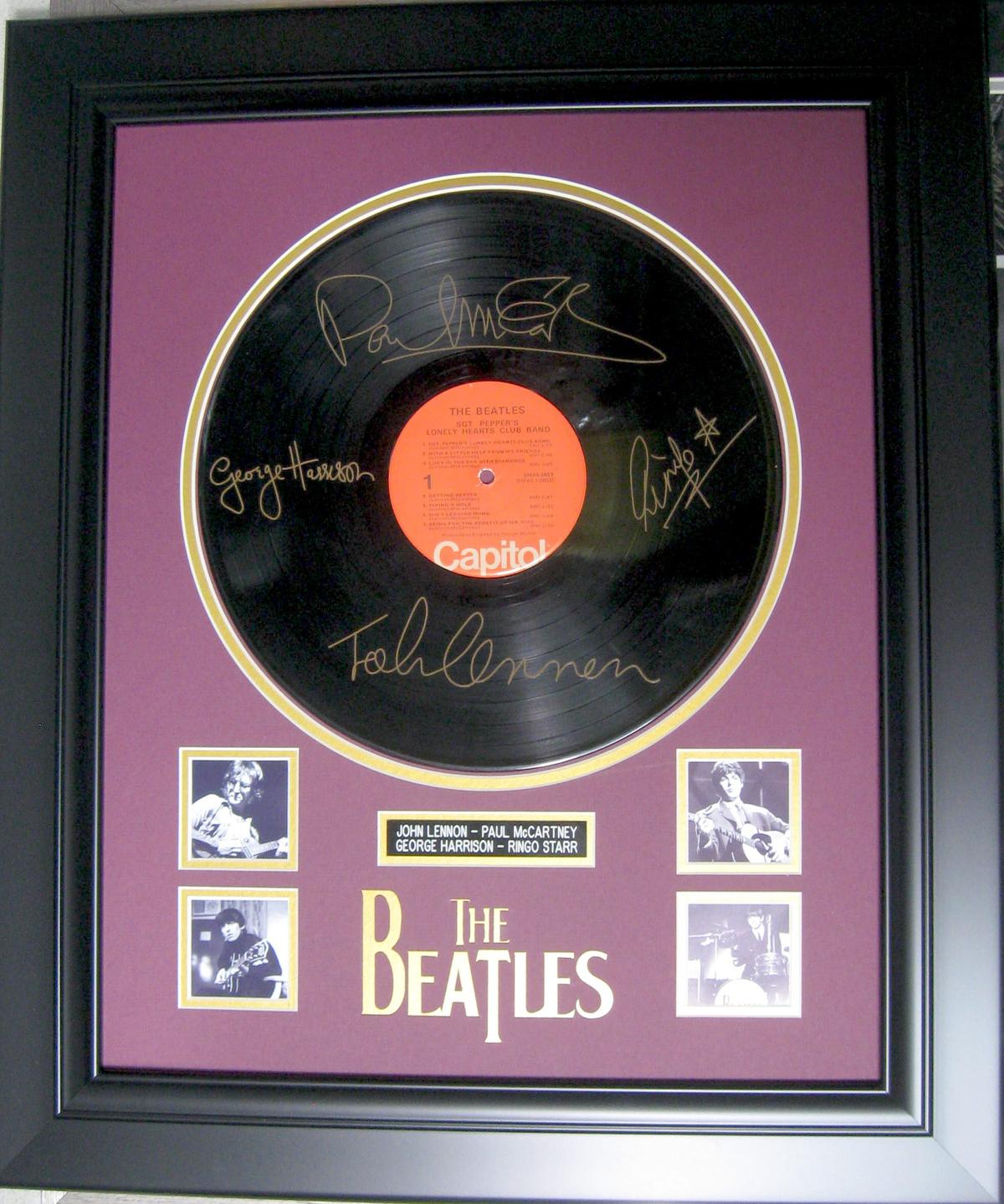 Beatles Album Special - Plate Signatures