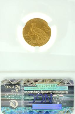 *1911-D $2.5 U.S. MS 61 NGC Indian Head Gold Coin