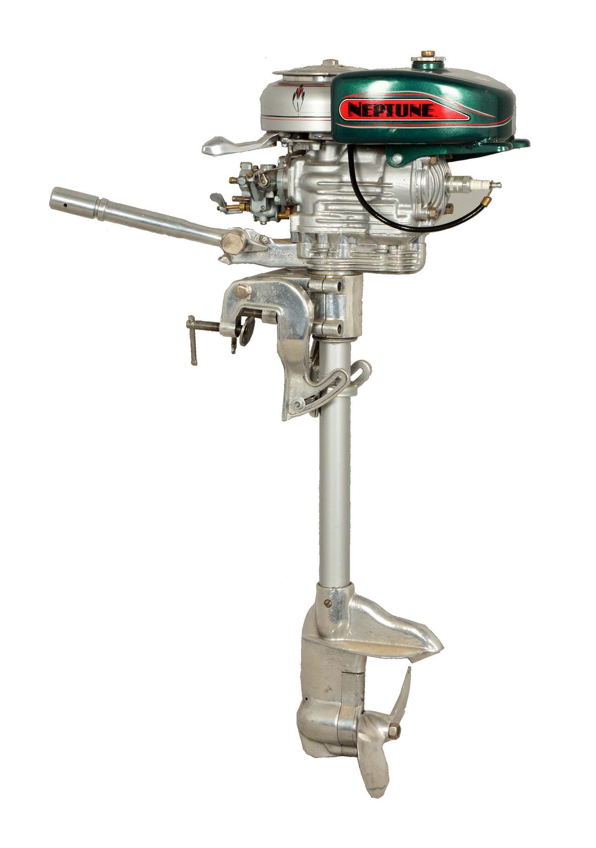 Mncie Gear Works Neptune Outboard Boat Motor -PNR-