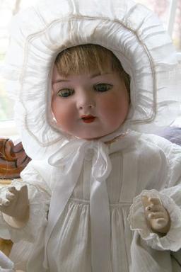 Antique Porcelain Doll -P-