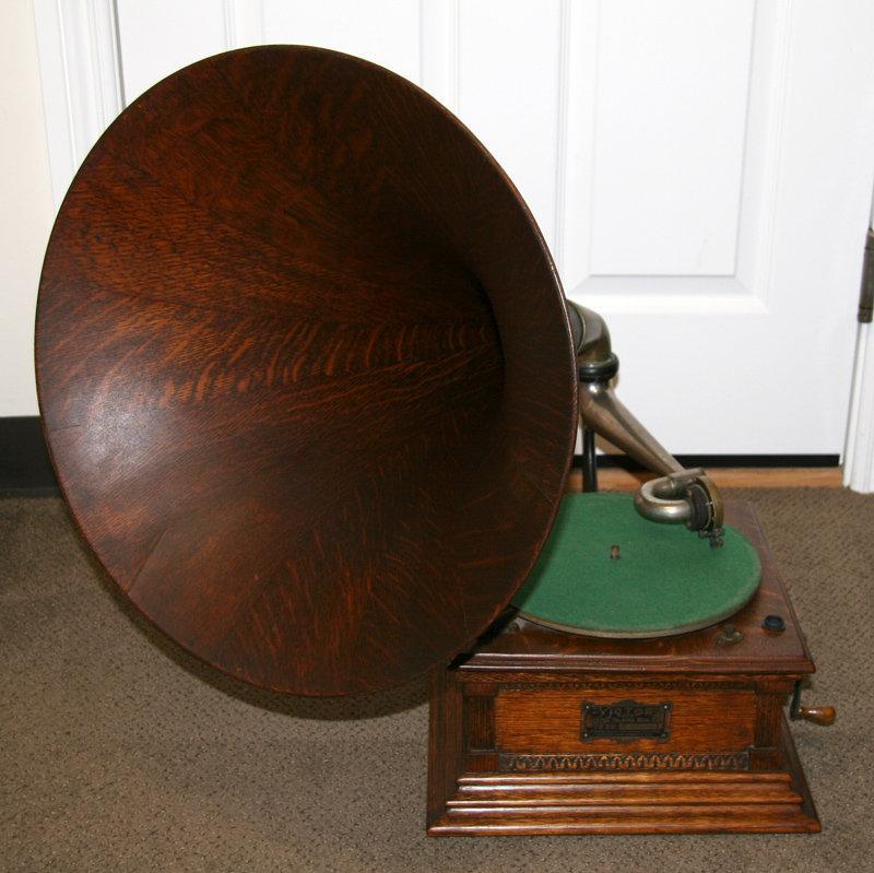 Antique Oak Victorian Phonograph-Extremely Rare - Pick Up Only -P-